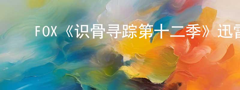 陈晓璐发布FOX《识骨寻踪第十二季》迅雷下载/在线观看/百度云-犯罪/历史载-美剧天堂